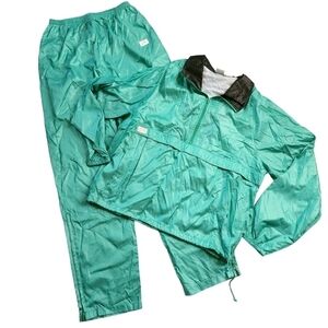 Y2K Nike 2 Piece Women Sz L Athletic Windbreaker Suit